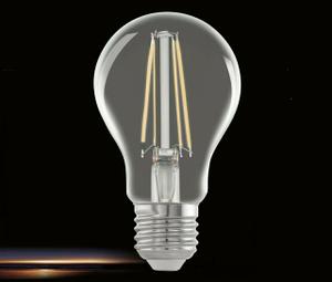 Лампа светодиодная 6W 2700K E27 A60 диммер filament 11701 EGLO